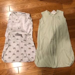 Halo Swaddle and Wearable Blanket set